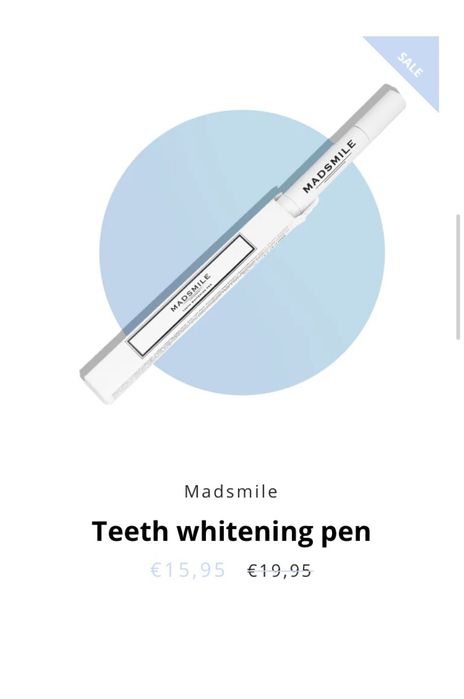 Caneta dentaria de Branqueamento Madsmille NOVA