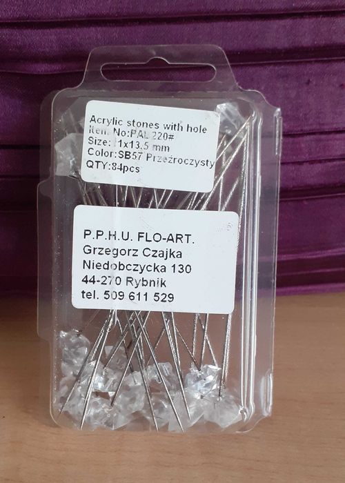 Miseczki - pędzelki - klamry