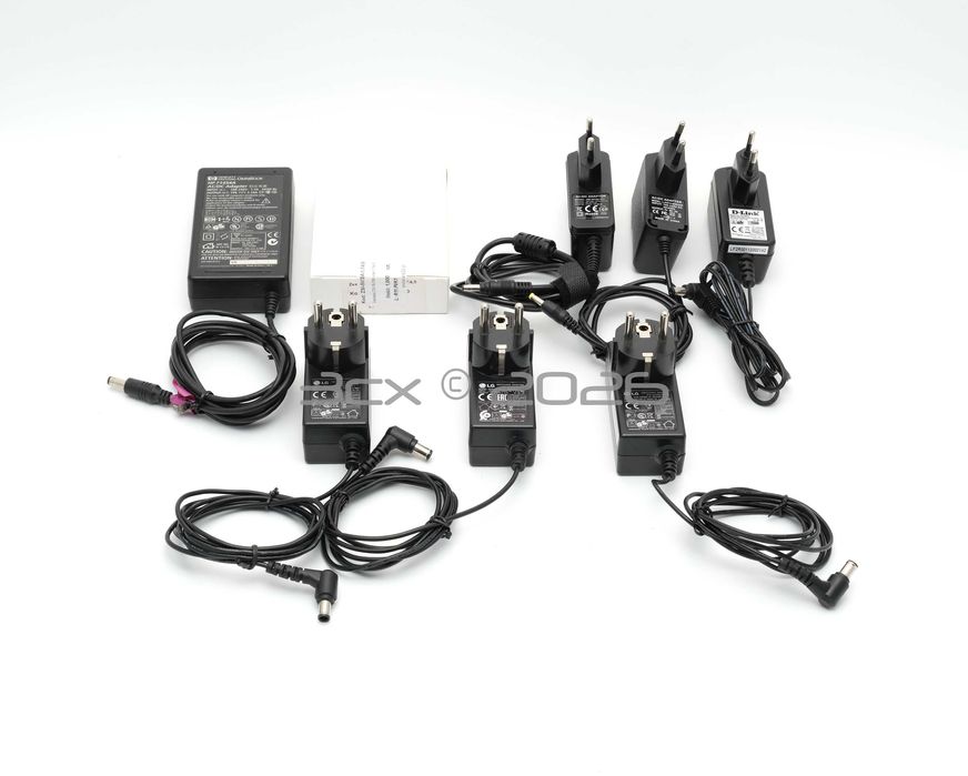 Zasilacze różne rodzaje 21szt