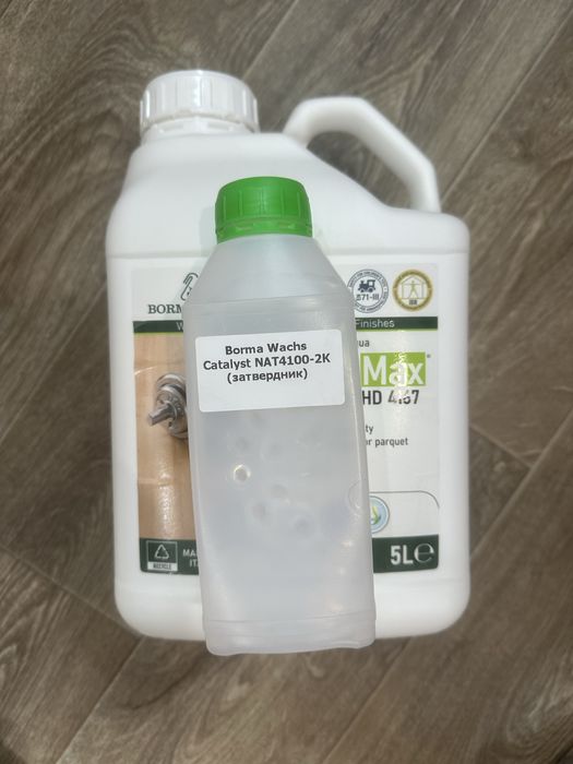 Продам лак для паркету Borma Wachs FloorMax 2K TOP HD 4167