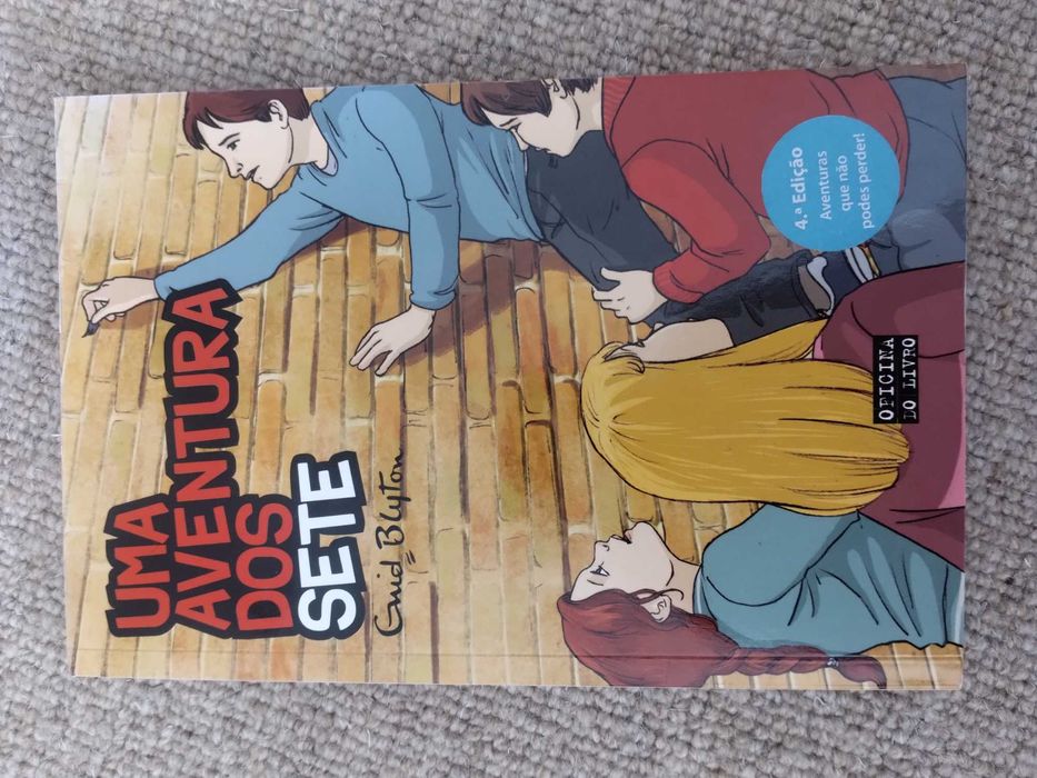 Livro Uma aventura dos sete 2