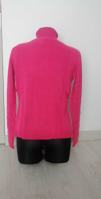 WYPRZEDAŻ!!! Różowy sweterek 2w1 BodyFlirt r. 36/38