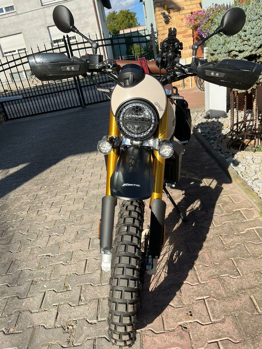 Fantic Caballero  rally 125 salon, pierwszy właściciel  dodatkil