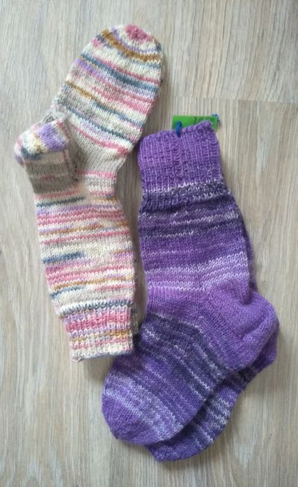 В'язані носки ручної роботи