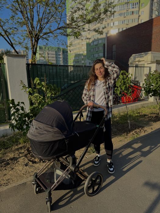 Комплект 3в1 Cybex Priam 4 Rose gold