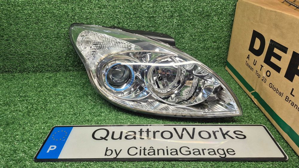 Otica Farol Direito Hyundai i30 FD 2007 a 2012 Ref. 221-1154R-LDEM2 NOVO DEPO