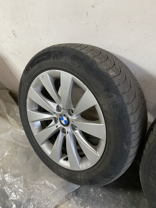 Диски bmw r17 5 120 з зимовою гумою 225 55 17