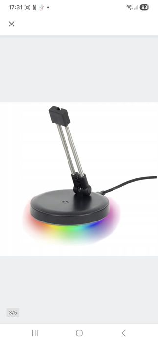 Uchwyt na kabel myszy Mouse bungee LED