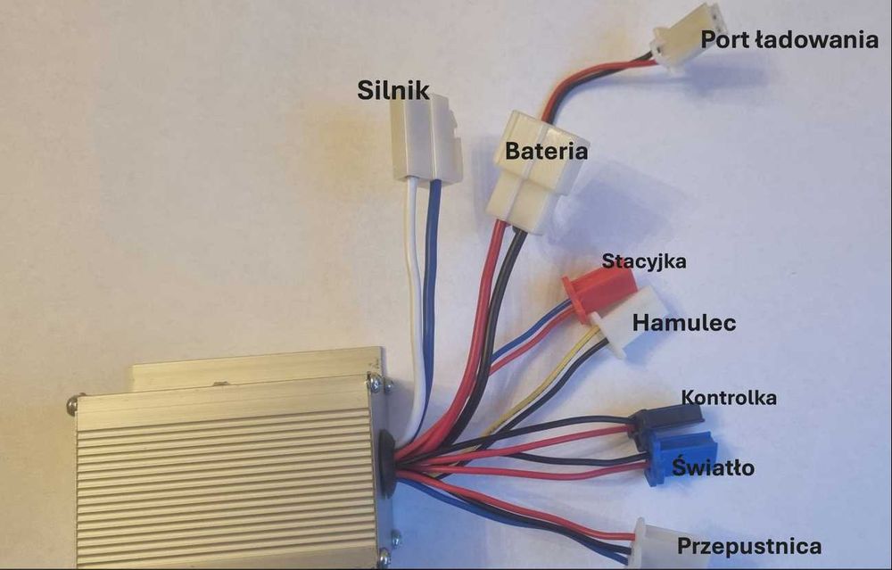 Sterownik silnika  (rower ,hulajnoga]