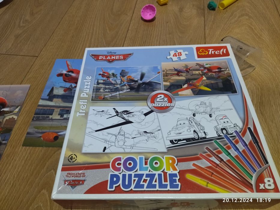 Puzzle 2 układanki Trefl 4+ samoloty
