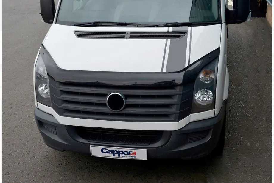 Мухобойка /дефлектор капота Volkswagen Crafter/крафтер (2006+ /2017+)