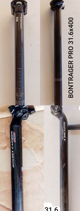 J-Bikes  vários  Espigão Carbon e telescópio 27,2/ 31.6 e 30.9