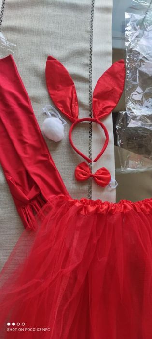 Kostium króliczka zajączka przebranie strój na bal