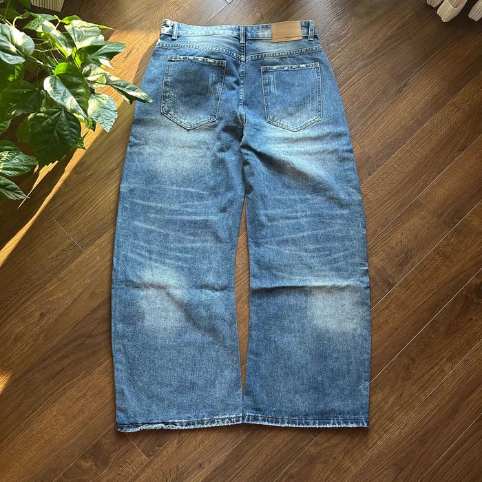 Bootcut baggy distressed джинси клеш буткат Levi’s true religion реп
