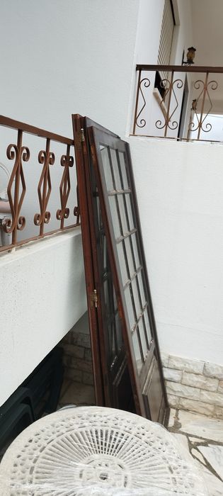 Janela madeira 3 folhas e outas