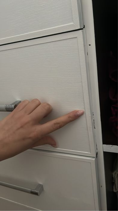 Komoda biala Szuflady