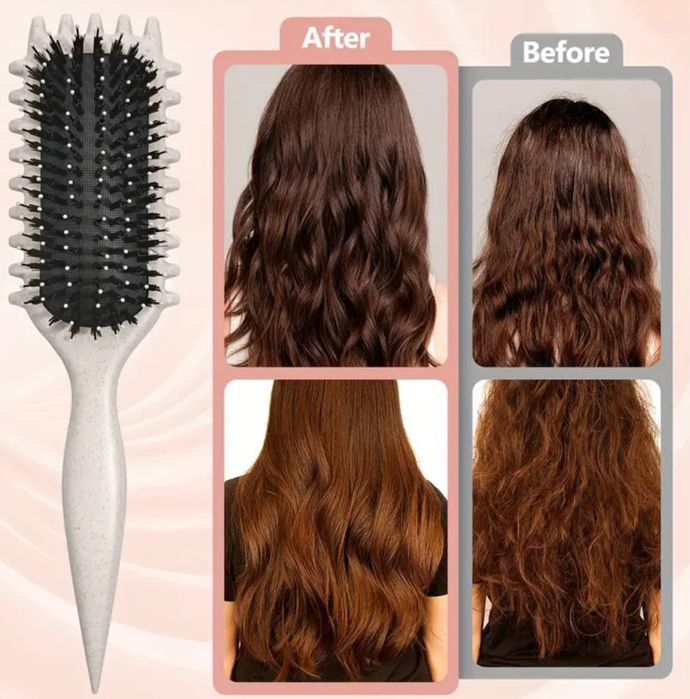 Гребінець, щітка для формування локонів. для кучерявого методу