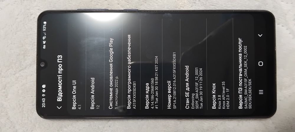 Samsung A31 128гб, озу 4гб, стан ідеальний