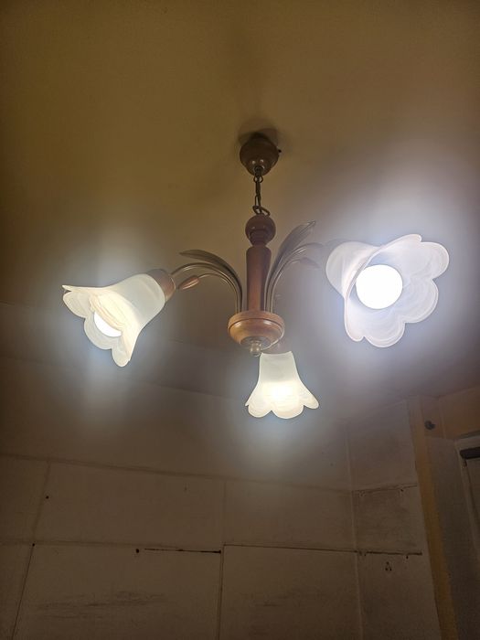 Lampa wisząca żyrandol 3 żarówki