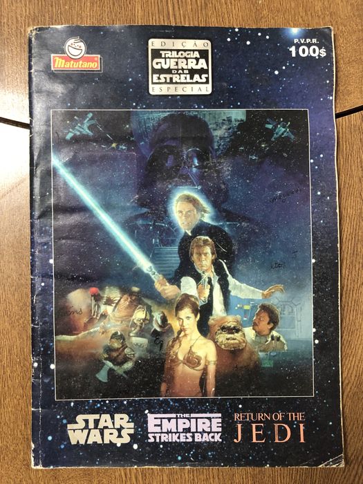 Caderneta Star Wars - Return of the Jedi - Matutano