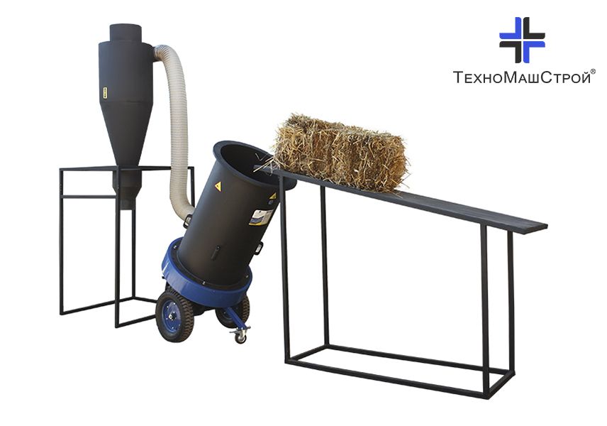 Універсальний подрібнювач сіна, соломи, комишу, лушпиння ДР-500/1000