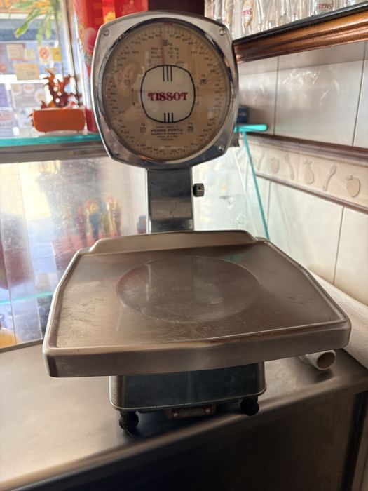 Balança de mesa de restaurante