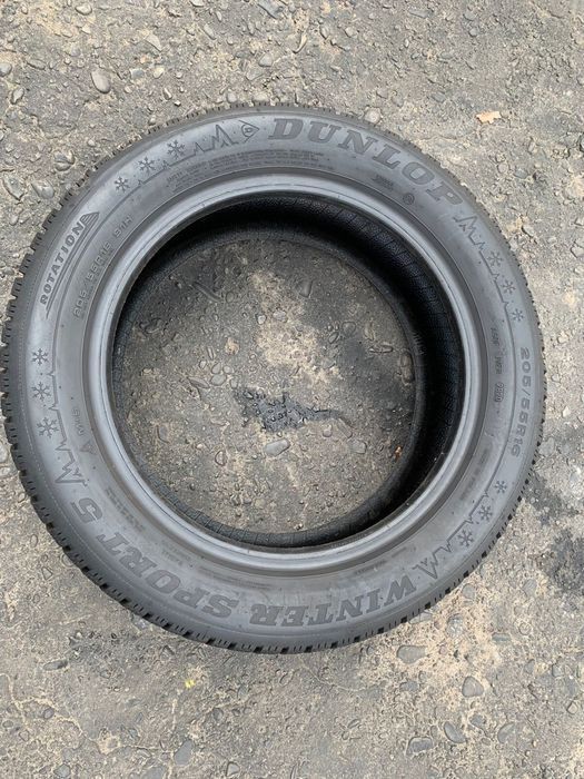 Шини 205/55 R16 Dunlop зима 2023  рік,7/6,5 мм