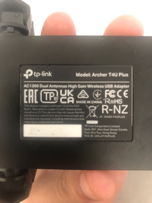 tp-link Archer T4U plus