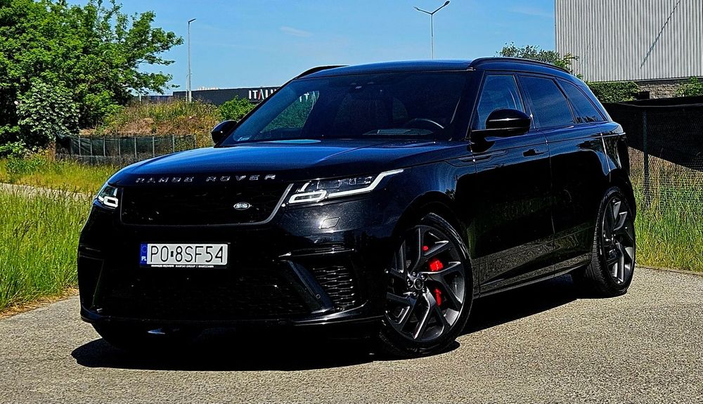 Land Rover Range Rover Velar V8, 550KM, Supercharged, Salon PL, VAT23%, bezwypadkowy,