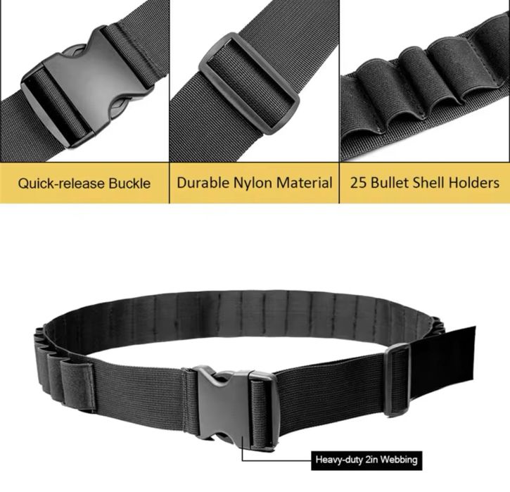 Патронташ на пояс 12 калібр /27 набоїв