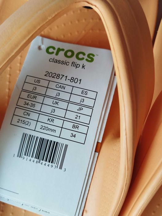 Crocs в'етнамки 34-35