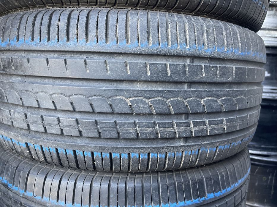 Шины 215/55 R17 Pirelli P zero б/у комплект 4,5мм лето U6