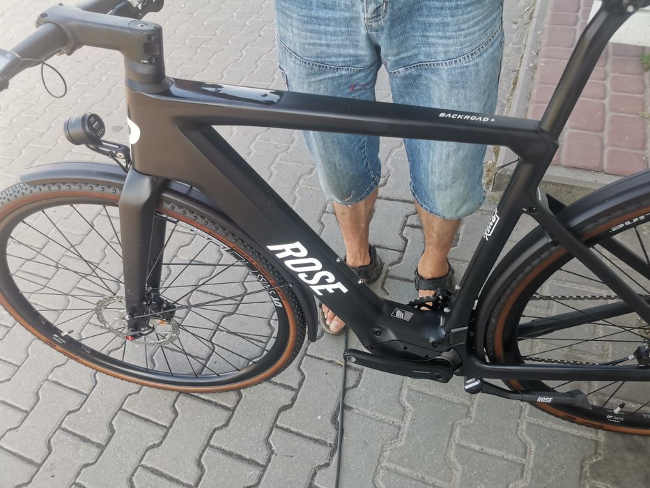 Електровелосипед ROSE Backroad + Karbon 754 пробіг