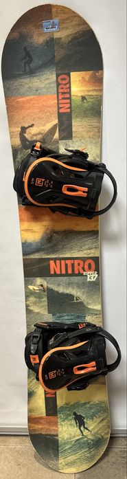 Deska snowboardowa Nitro Ripper 137cm