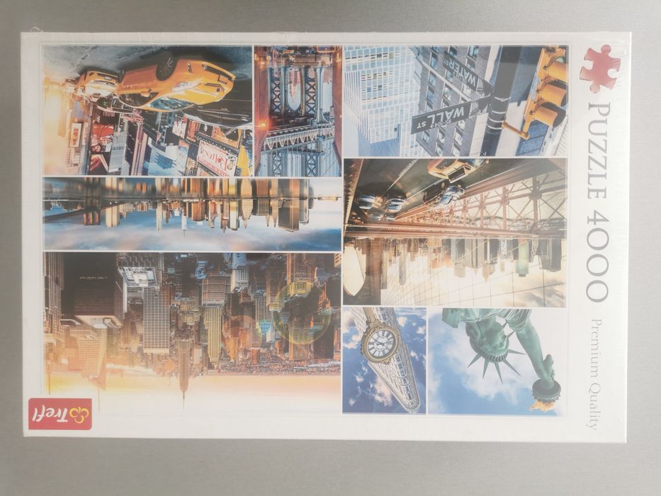 Puzzle Trefl 4000 Nowy Jork kolaż NOWE