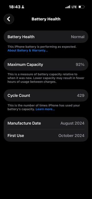 iPhone 16 512 гігабайт бу SIM ESIM