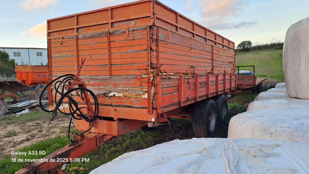 Reboque galucho 2 eixos, 12000kg,com documentos
