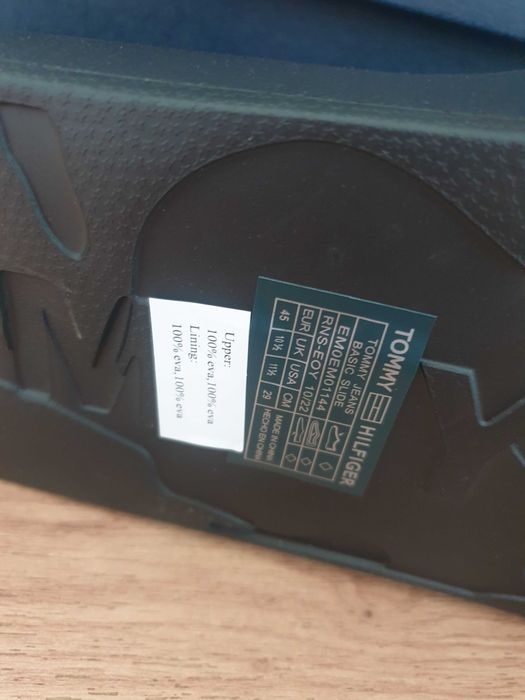 Klapki Tommy Hilfiger Jeans rozmiar 45