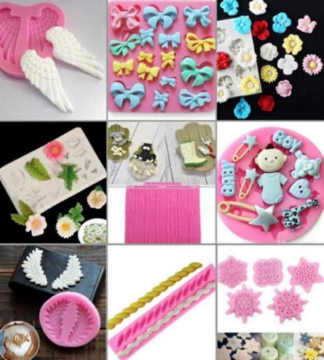 Material de pastelaria (novo e selado)