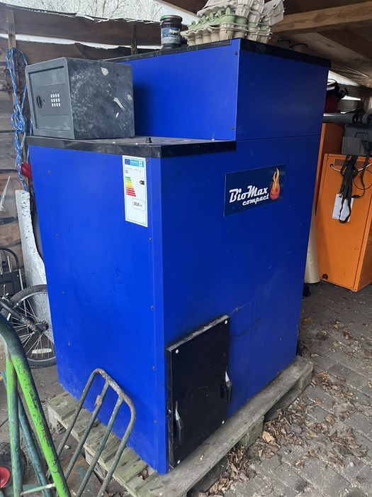 Piec kocioł na pellet silos podajnik palnik pelletowy 5klasa