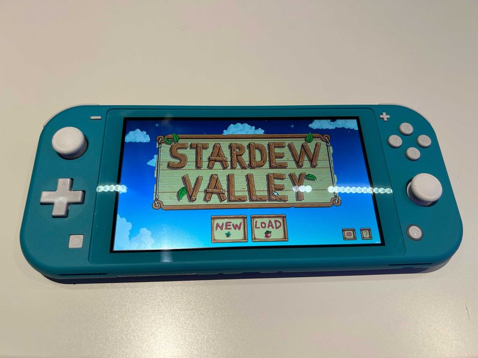 Konsola Nintendo Switch Lite turkusowa / SD 64 GB / CFW / analogi TMR