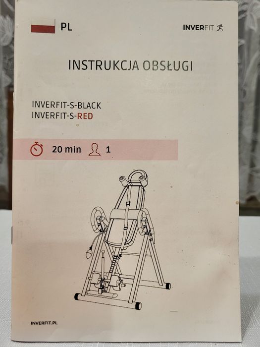 Ławka inwersyjna Inverfit. Jak nowa