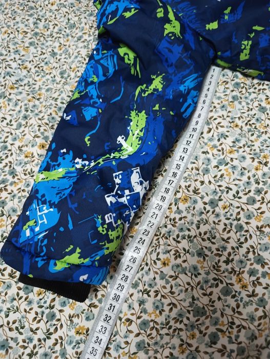 Komplet zimowy narty kurtka spodnie 104