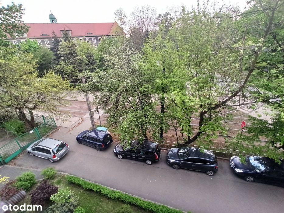 Duże mieszkanie w Bytomiu z balkonem dł. 12m - widok na park miejski