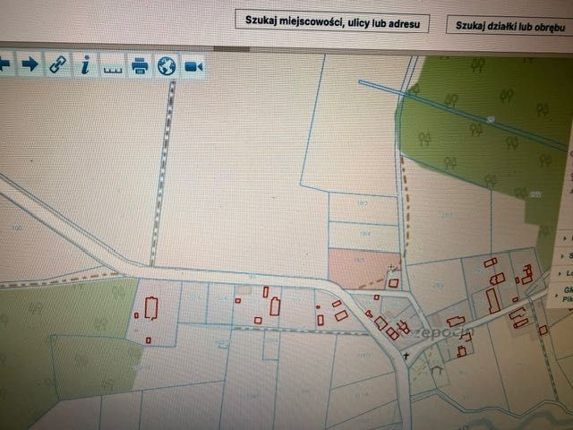 Krzepocin - powiat kamieński - działka budowlana