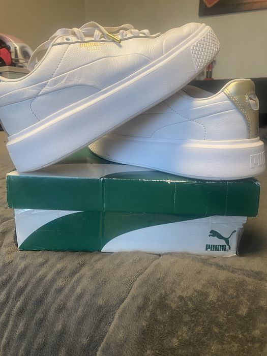 Кроссовки Puma  белые