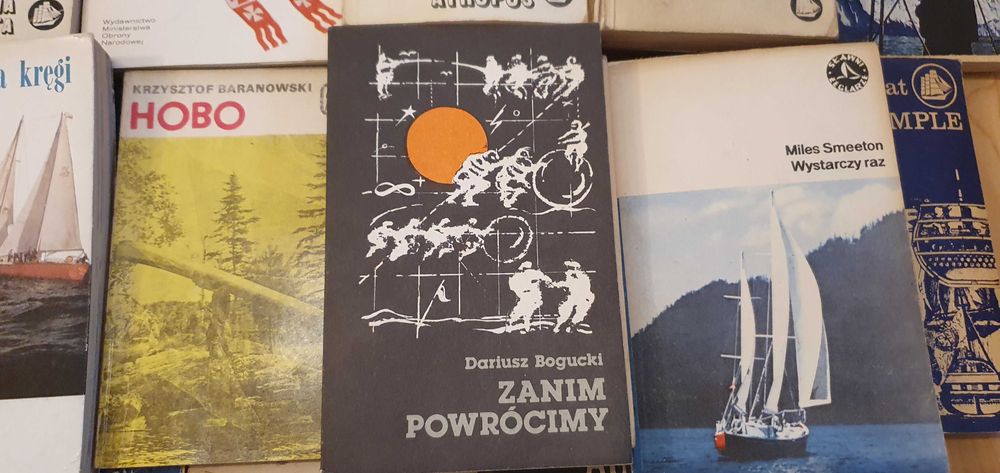 Książki o tematyce żeglarskiej, marynistyczne