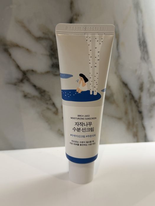 Сонцезахисний крем Round Lab Birch Moisturizing Sunscreen SPF 50+ PA + 50 мл