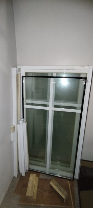 2 Janela correr vidro Duplo aluminio