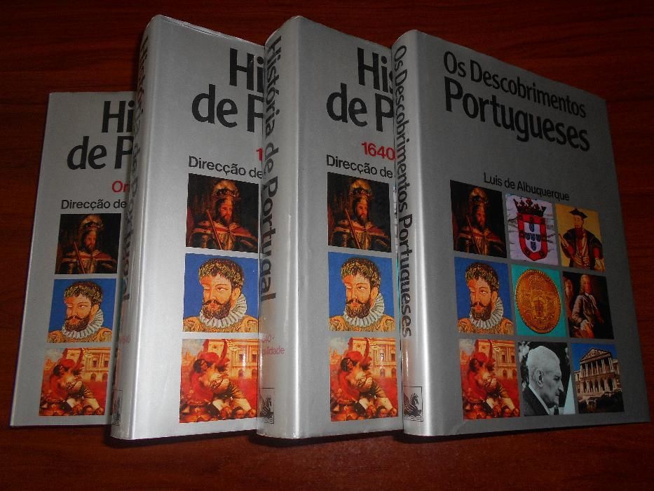 História de Portugal - Publicações Alfa. 1988. (4 volumes)